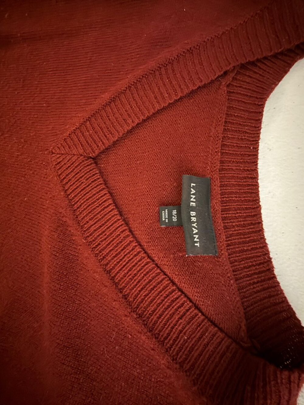 Lane Bryant V-Neck Sweater, 18/20